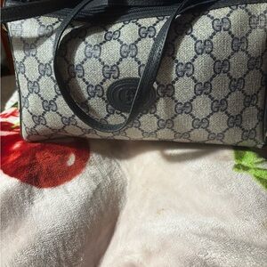 Gucci Women's Black and Gray Bag